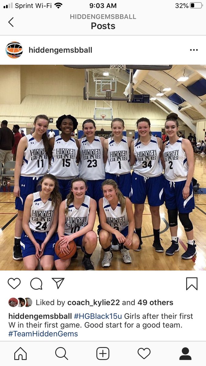 hiddengemsbball's tweet photo. TONS of talent has come thru Hidden Gems in our short time on the youth girls side! Proud to have laid bricks in the foundations of MANY players who are now benefitting from that hard work & exposure by catching scholarships and college options. #GetYaMoney Girls. #TeamHiddenGems https://t.co/wKyZn0abpl