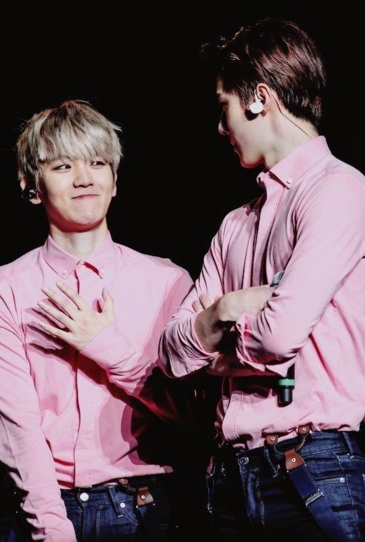 sebaek looking at each other with heart eyes - a very important long thread