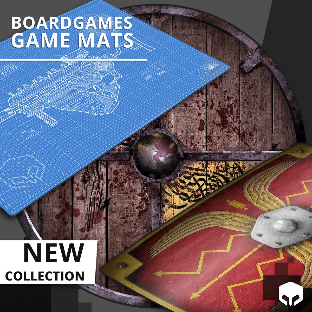 New collection of neoprene mats on our website.

----

#got #boardgame #gamesofthrones #hbo #risingforthethrone #rftt #stark #wolf #targaryen #playmat #gamemat #dice #cards #game #juegodemesa #bgg #boardgamegeek #viking #kickstarter