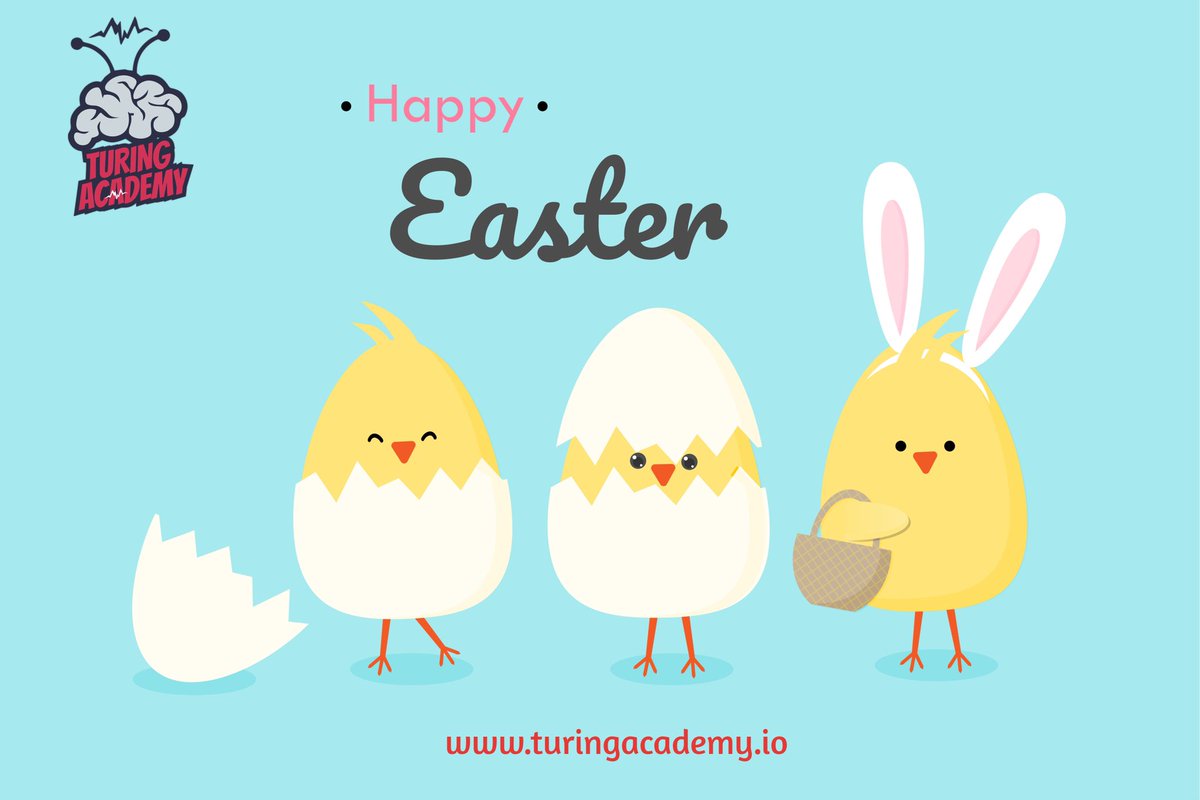 TuringAcademyCo's tweet photo. Turing Academy wishes you all a Happy Easter! Here’s to hoping this Easter holiday brings your family health, happiness, and lots of love.
#TuringAcademy #STEAM #Easter #Holiday #Happiness #Health #leadership #education #TuringBox #STEM #Robotics https://t.co/oAD96ZdMQw