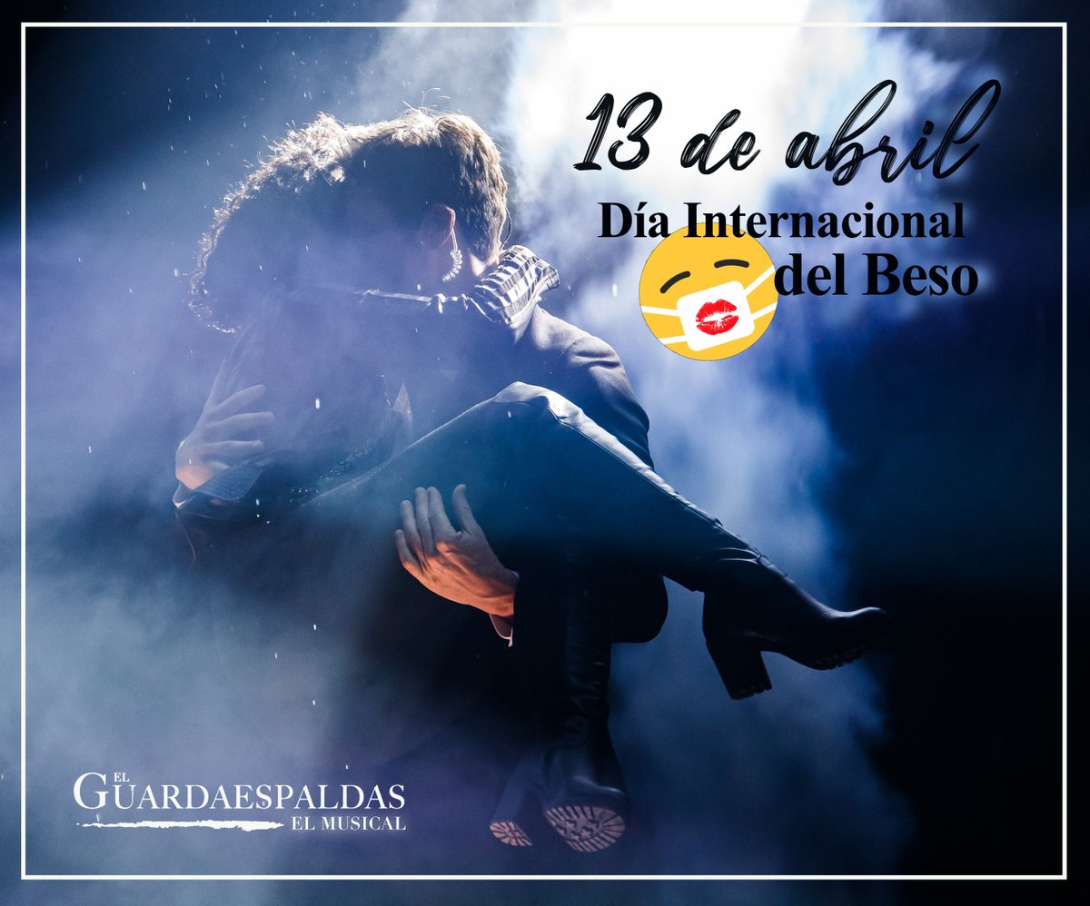 Hoy es el Día Internacional del Beso. Y desde El Guardaespaldas os enviamos uno tan grande que valga por todos los que no nos hemos podido dar últimamente.⁣⁣⁣⁣⁣⁣⁣
⁣⁣⁣⁣⁣⁣⁣
#DiaInternacionalDelBeso #ElGuardaespaldas #Teatro #Musical #TeatroMusical