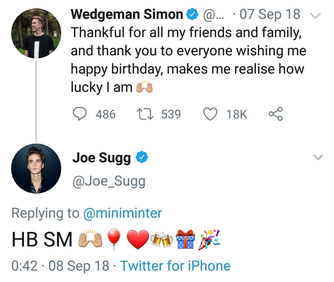 Joe really loves his abbreviations, doesn't he?