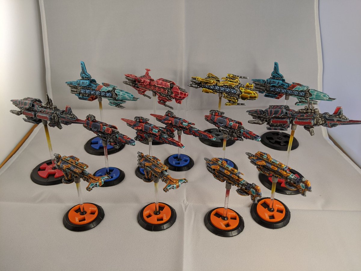 isorna's tweet image. #DropFleetCommander Resistance fleet photos, almost ready for #SpringDropComp #ttcombat @ttcombatuk