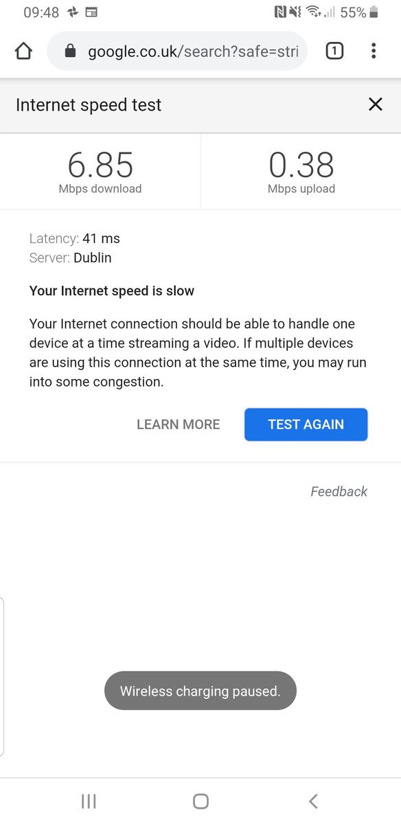 JMEntertainer's tweet photo. @bt_uk ...please help! It's been steadily decreasing for days and today I'm presented with this...not exactly 2020 broadband standard https://t.co/oAAigc7ZYP