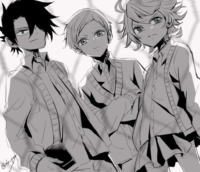 約束のネバーランド1期みた。
1期で推しがいなくなるっていう…
OPかっこよくて好きだった。 