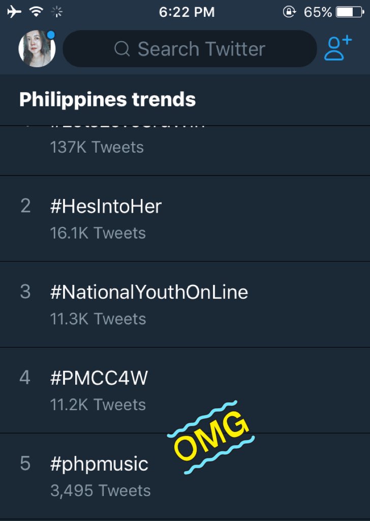 anasianpride's tweet image. FOR TODAY&apos;S HT, WE GOT 5TH AND 4TH IN PH TRENDS. We will do better, siguro we will have to make it last for 30mins-1hr that will be the next goal.

Sige lemme watch ep1 muna with you guys. THANK YOU SO MUCH SA MGA NAG-REPLY! STAN PHP~

#PHPMusic
#PHP_PowerTripEp1
@_PHPMusic
