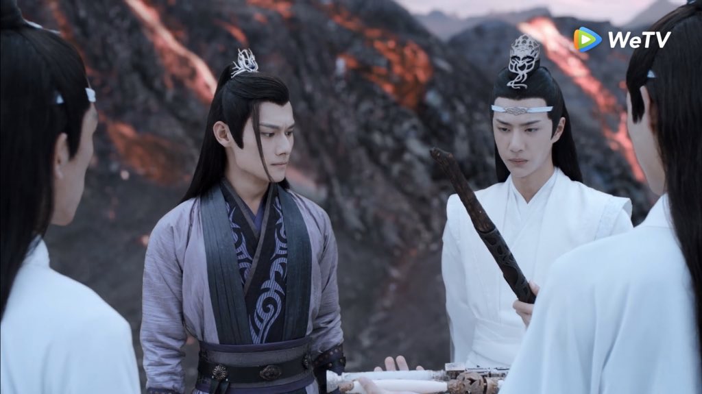 I guess this is more just a representation of when wwx went from necessary annoyance lwj wouldn’t call friend to actual friend and someone he loved