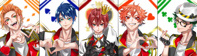 #ツイステファンアート 

『ハーツラビュルー!ハート作ってー!』 