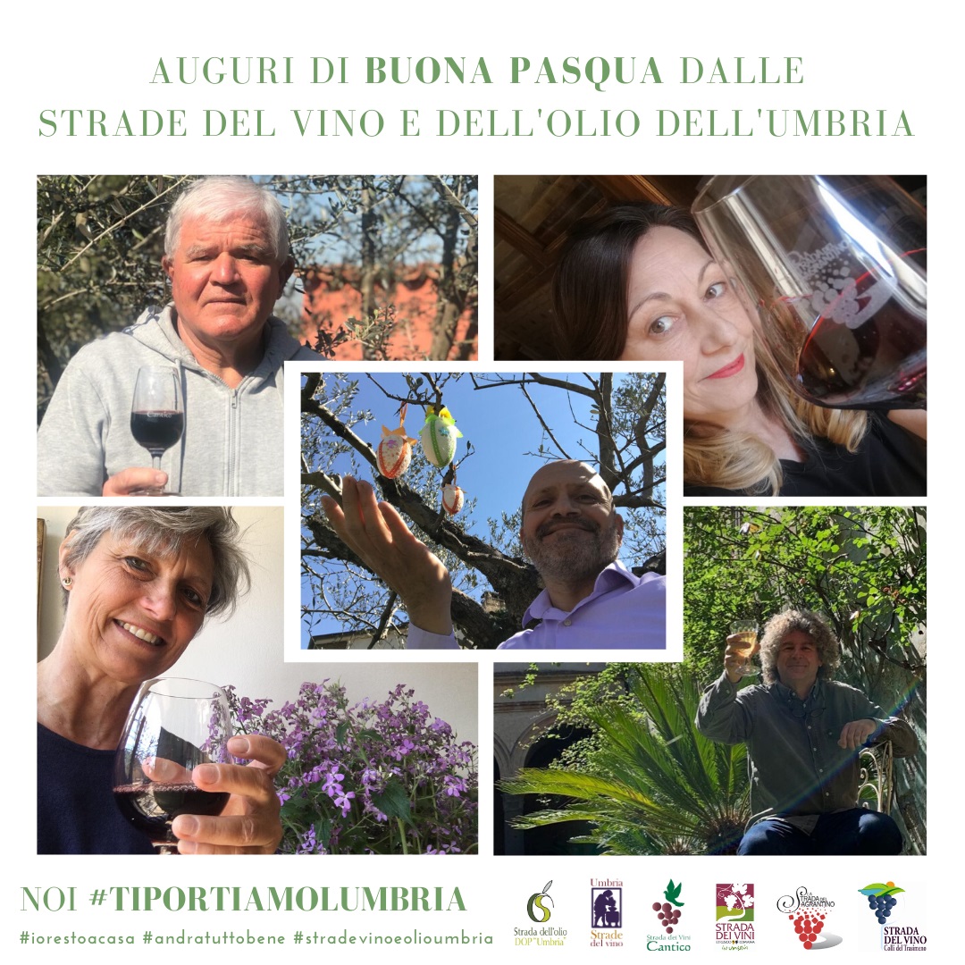 VinoOlioUmbria's tweet photo. Verrà il tempo di battere di nuovo le nostre “Strade”
Di mangiare e bere in convivialità
Di visitare cantine e frantoi
Di conoscere e ri/conoscere facce sincere
Verrà il tempo e sarà bellissimo
Buona Pasqua da tutti noi
#tiportiamolumbria #iorestoacasa #andràtuttobene #stradevino https://t.co/noc9V2gvLv