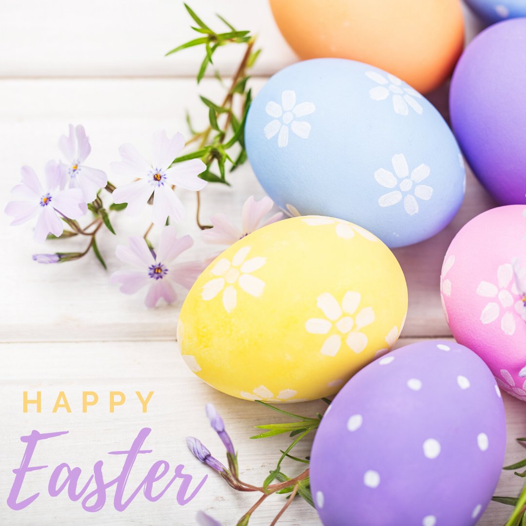 Wishing you the hope of new beginnings Easter brings 
👒🌈☀️🌸🍃🐰