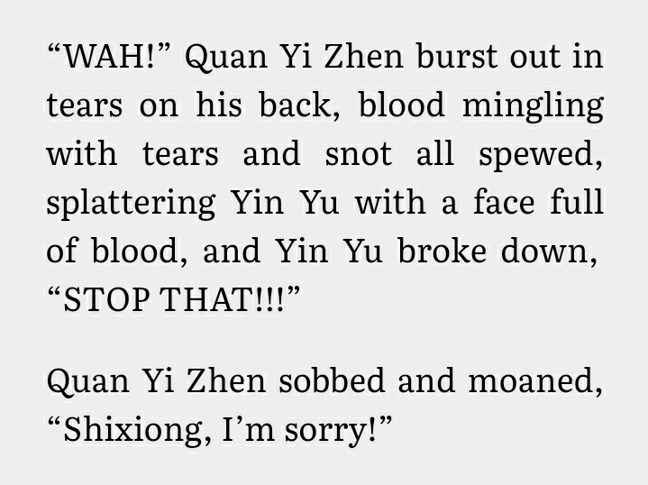 Yin Yu is a really good man. Yizhen no 