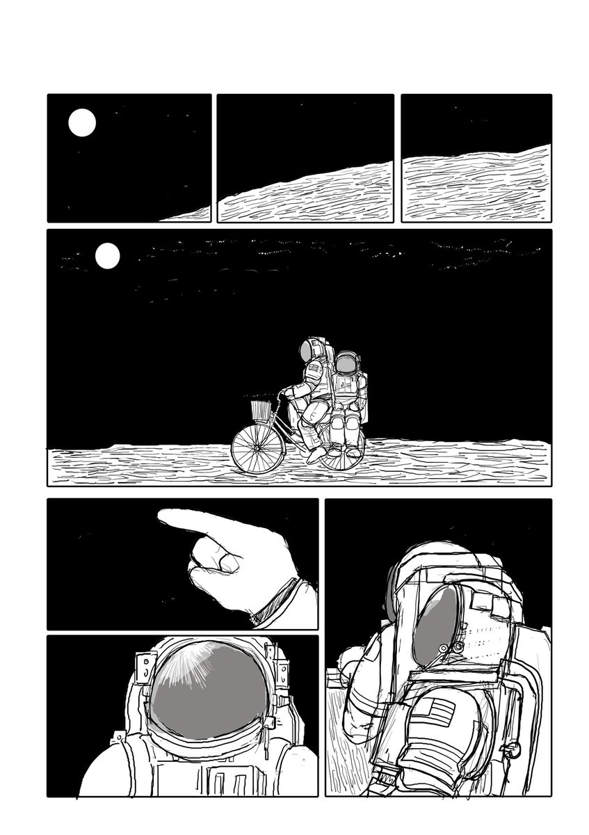 趣味全開の漫画を描き進めております?? 