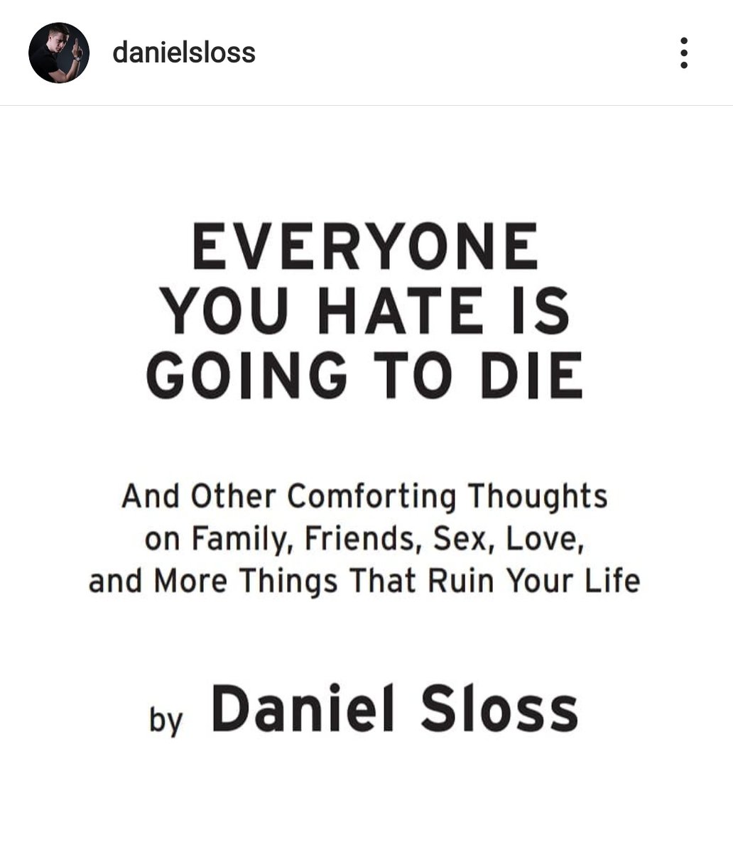 SoundsOfSmilla's tweet photo. Everybody give it up for the wonderful @Daniel_Sloss &amp; his new book https://t.co/CtOFA6A1ng