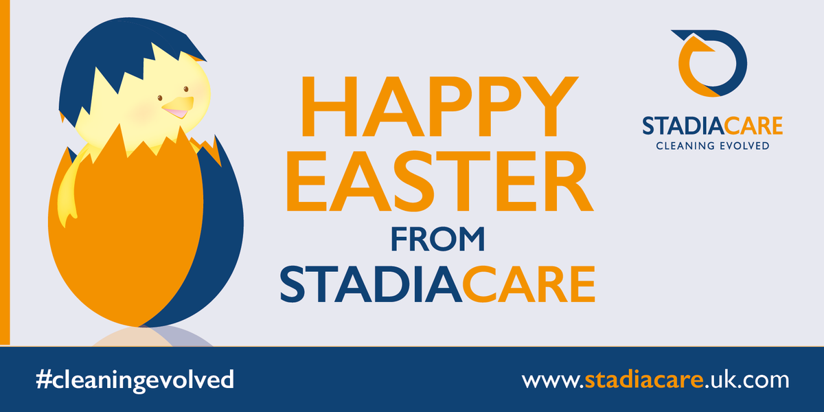 StadiaCare's tweet photo. Happy Easter from StadiaCare π£
#HappyEaster #StaySafeStayHome #Stadiums #CleaningEvolved https://t.co/wvCx9XDwUu