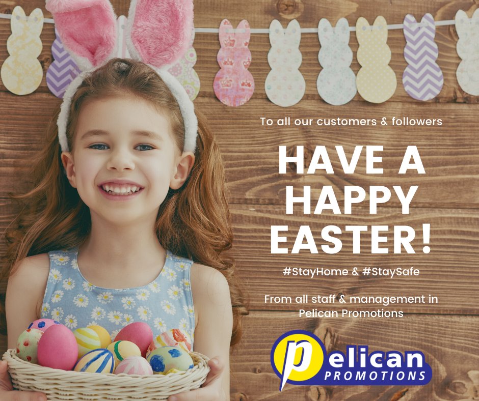 Happy Easter from all of us in Pelican Promotions! <3 #StayHome #StaySafe #HappyEaster #ChildrensEntertainment