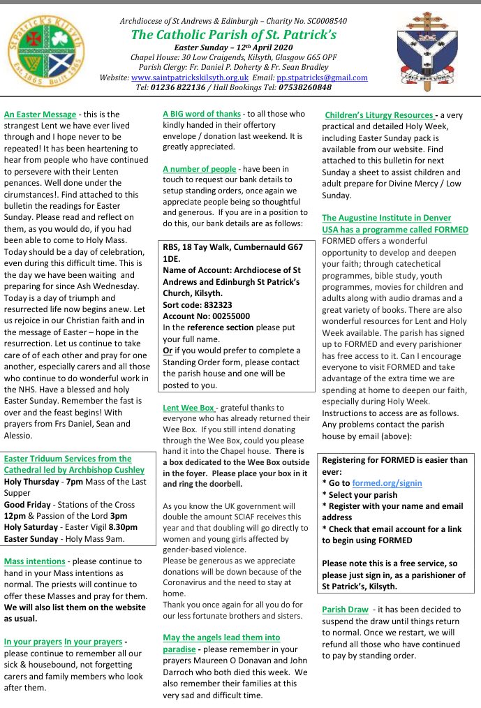 St Patricks Parish tweet media