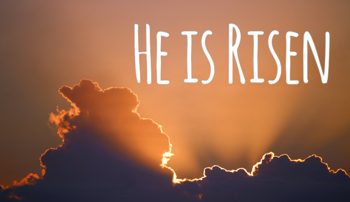 ROchurchMI's tweet photo. He is risen indeed! Celebrate online at 10:30 https://t.co/hzRi1hoGCr #Easter #HeIsRisen #ChurchOnline https://t.co/xauk9pIEr3