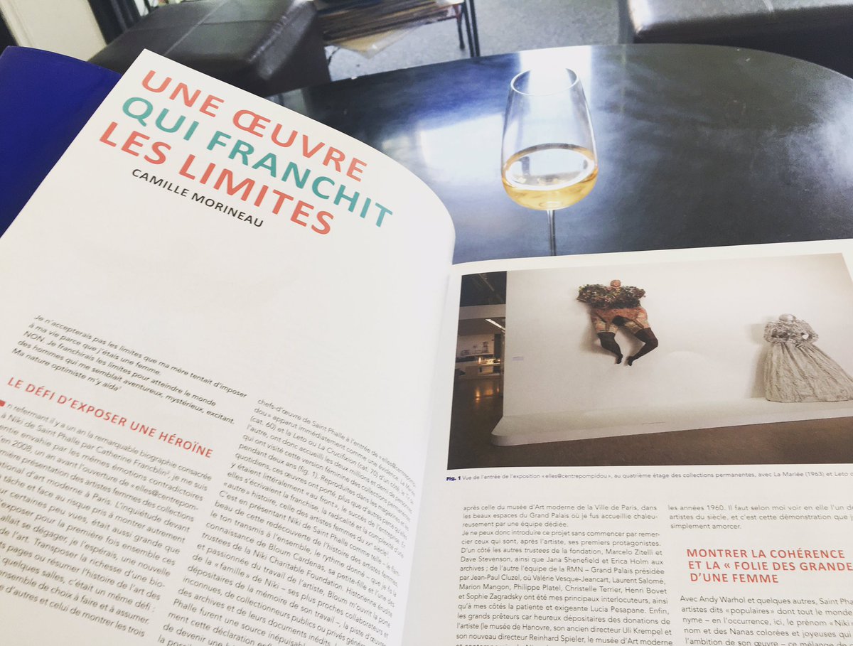 Csagaspe's tweet image. “J’ai décidé très tôt d’être une héroïne. Qui serai-je? George Sand? Jeanne d’arc? Un Napoléon en jupons?” #nikidesaintphalle #femmepuissante #sundaylecture 📚