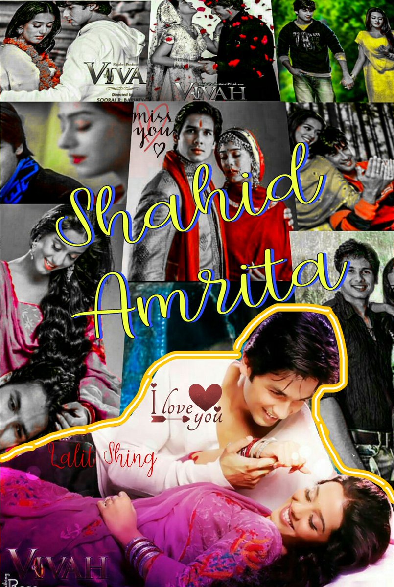 My favorite Bollywood couple #Shahid & #Amrita. I have seen many times #IshqVishq, #Vivah, #VaahLifeHoTohAisi, #Sikhar. We hope that we will see again this lovely couple in romantic love story. @shahidkapoor 💝 @AmritaRao 💕