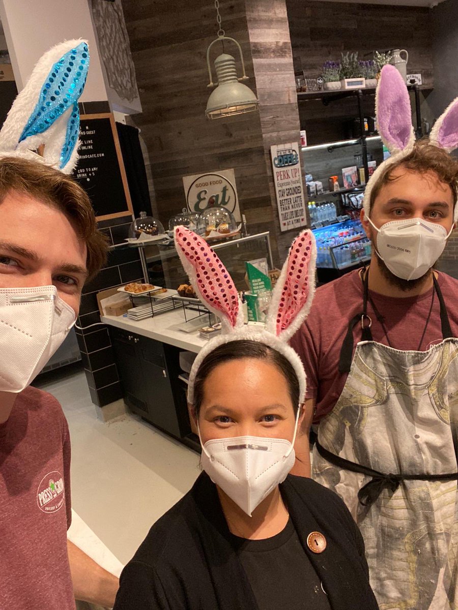 pressgrindcafe's tweet photo. Wishing you all a safe and blessed Happy Easter - we ready to fill your day with the joy of coffee, fresh juice and a delicious sandwich . . . “The Proof is in the cup!” #HappyEaster #goodmorning #fortlauderdale #eatlocal #covidcantstopus #victoriapark #fortlauderdalebeach https://t.co/5XpXdKrZb8