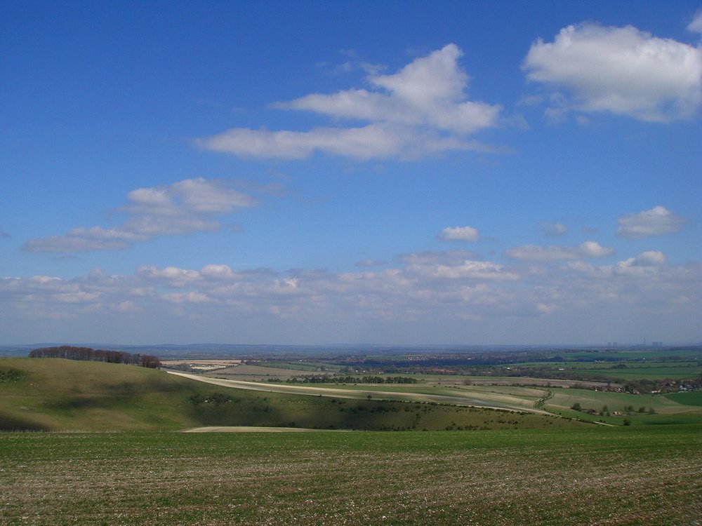 11 years ago, my husband and I decided to walk The Ridgeway National Trail. We divided the trail into 12 sections & walked one section per month, starting in January 2009. I took photos along each walk & these photos became the backbone for an exhibition.  #virtualridgeway