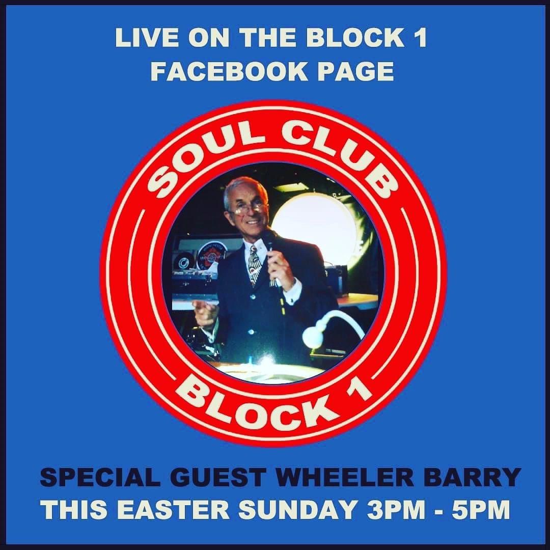 And we’re back once again with Soul Sunday

Stream live from our Facebook page from 3pm.