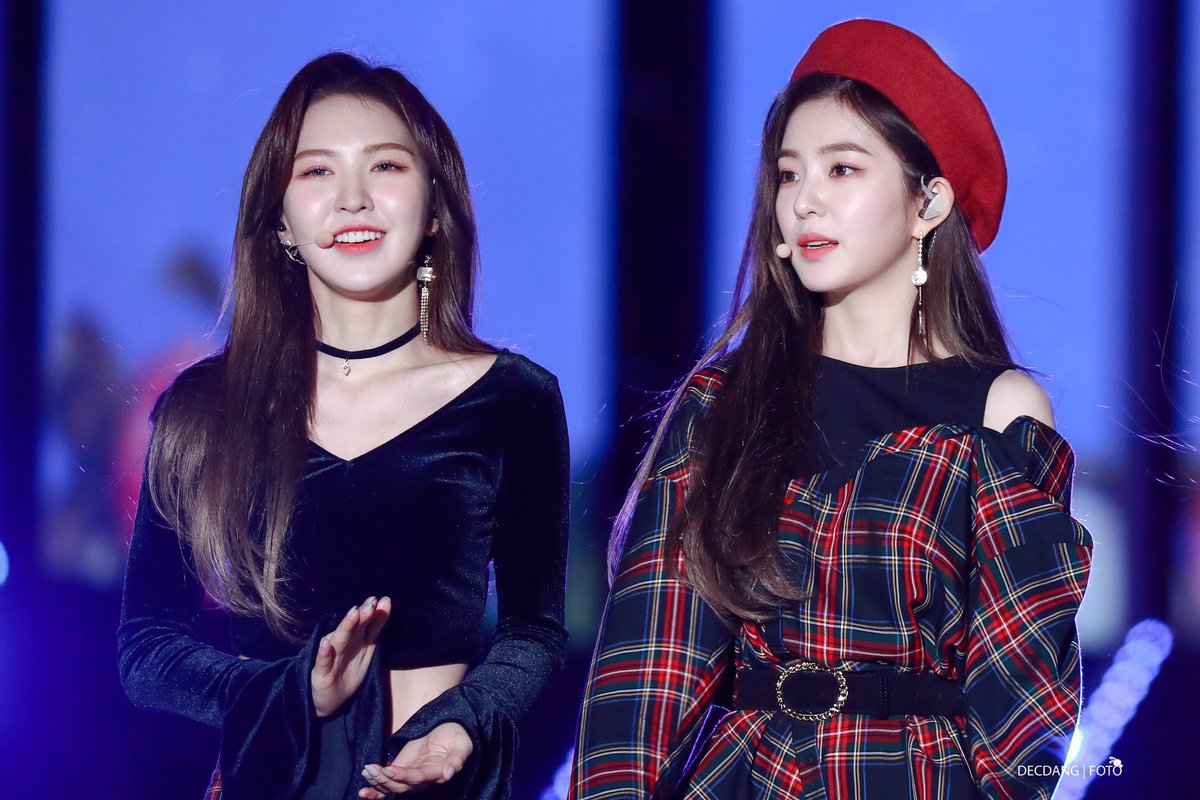 decdang's tweet photo. 181104 IRENE &amp; WENDY #RedVelvet #baejoohyun #sonseungwan #손승완 #배주현 #웬디 #아이린 https://t.co/YjsqPafl32