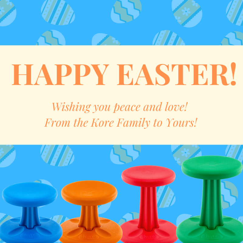 KOREstoolDesign's tweet photo. Easter definitely feels different this year....
From the Kore family to yours...we hope everyone has a safe and Happy Easter.
#KoreWobbleChair #KoreDesign #WobbleChair #WobbleStool #FlexibleSitting #Quarantine2020 #OurNewNormal #Easter #Spring https://t.co/MmpU51jAld