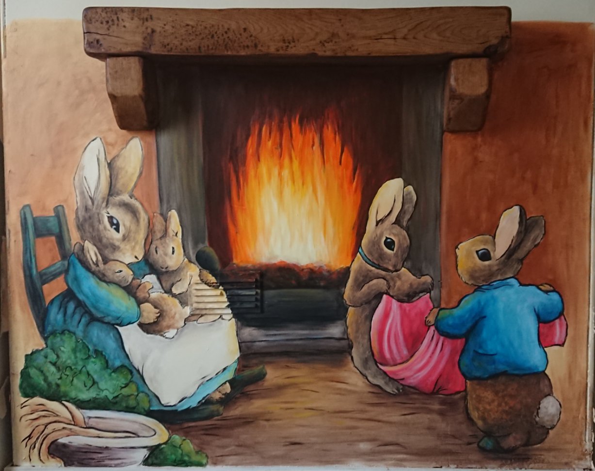 Murals And Wall Art by Jo Bell on Twitter "The most Easter themed I