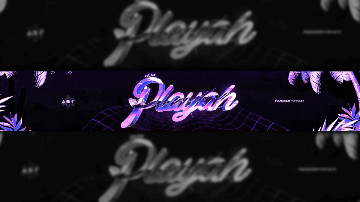slidezjpg's tweet image. Youtube banner for /@PLAYAH_2 
Support is appreciated!! 🌐💜
#ParallelSlidez