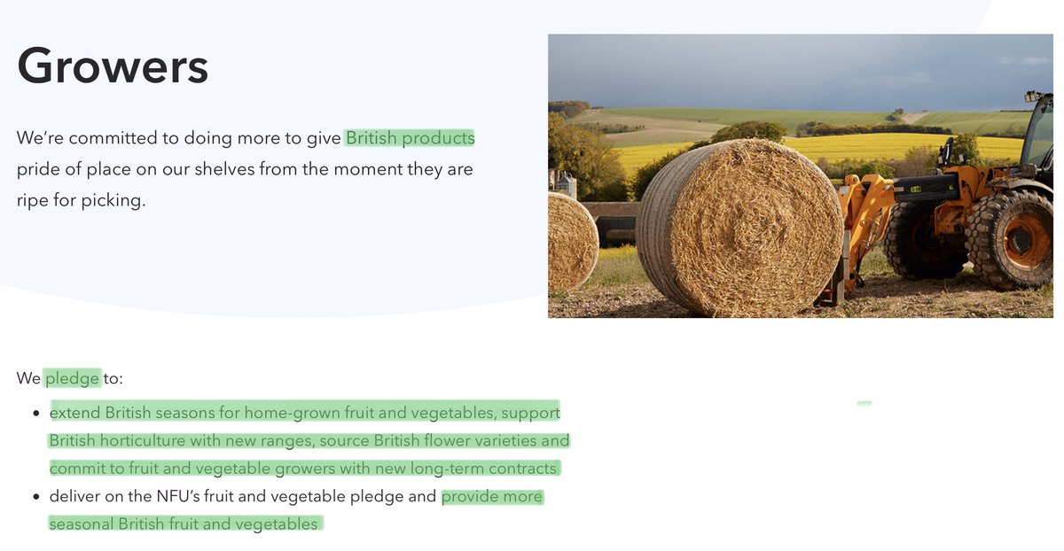 Not only should we support our meat and dairy farmers but also our fruit, vegetable and flower growers  #BuyBritish  @LoveBritishFood /12