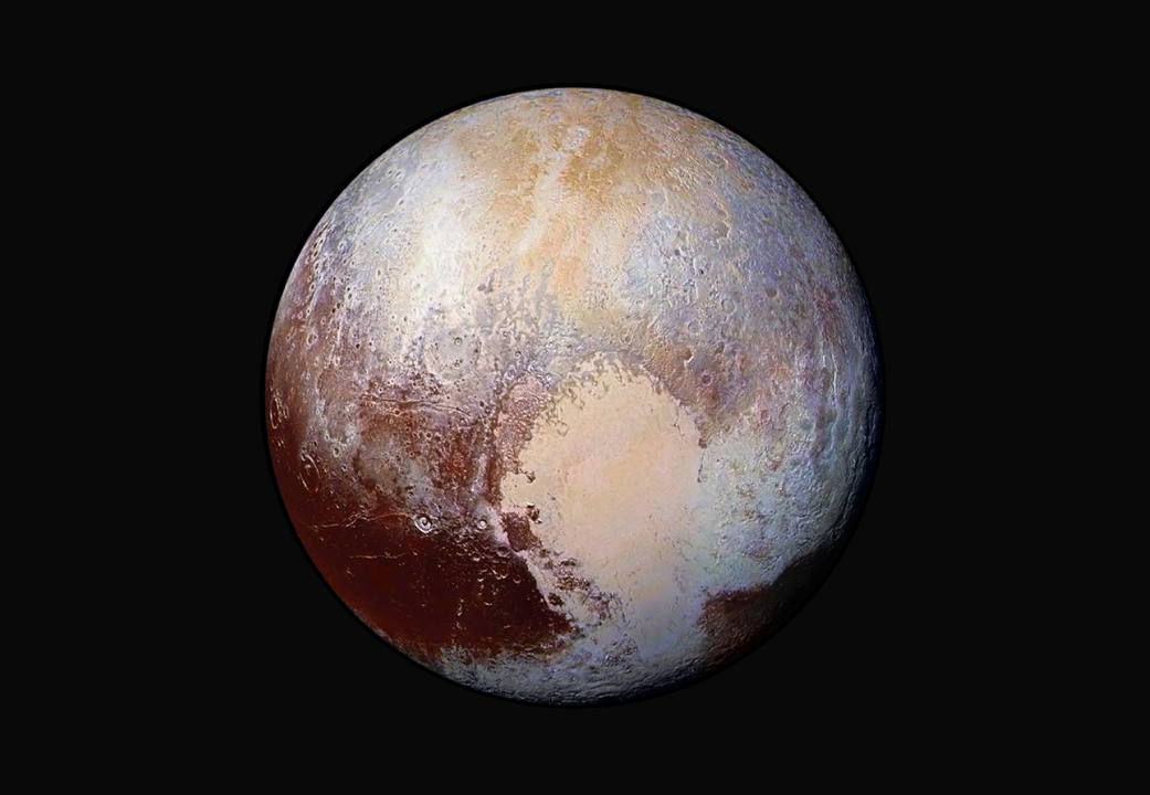 In July 2015, NASA's New Horizons mission showed us that Pluto has a heart. This now-iconic photo was taken during the spacecraft's historic fly-by of the dwarf planet:  https://s.si.edu/3ez6fX1 : NASA/JHUAPL/SwRI