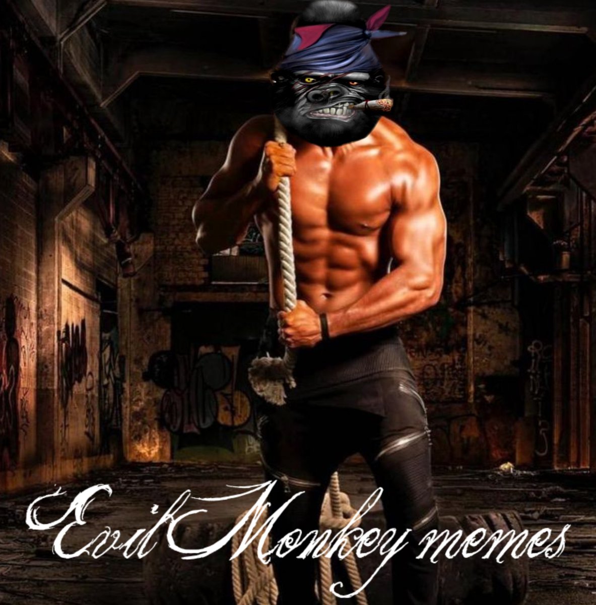 Evil Monkey . @Midges_Homer can be soft and cuddly but, is a Beast with Killer memes. Oh! the physique on this one, ladies!
