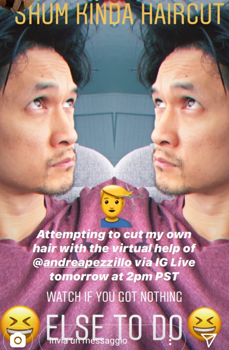 MalecSquadIT's tweet photo. New update from @HarryShumJr's Instagram Stories. 

#harryshumjr #Shadowhunters https://t.co/TjdO9MnxFu
