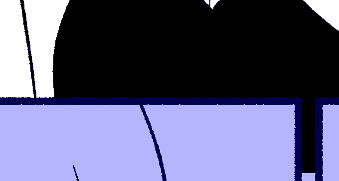 クリスタ。1枚目のように枠線ギリギリまでちゃんとマスクかけると、2枚目のようにベタが若干塗りきれないてないように見える。でも3枚目のように、拡大すると塗りきれてるように見える。でも気になるのでいつもわざわざマスクはずして塗り直す。こういうコマ割りの時みなさんどうしてるんでしょうか? 