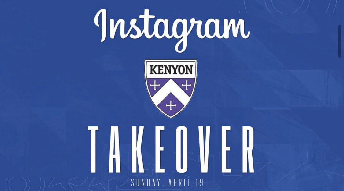 NCAC's tweet photo. Head over to Instagram to check out what @KenyonSports is up to in our final #D3Week NCAC Takeover! #NCACPride https://t.co/cKZAgr7ZcW