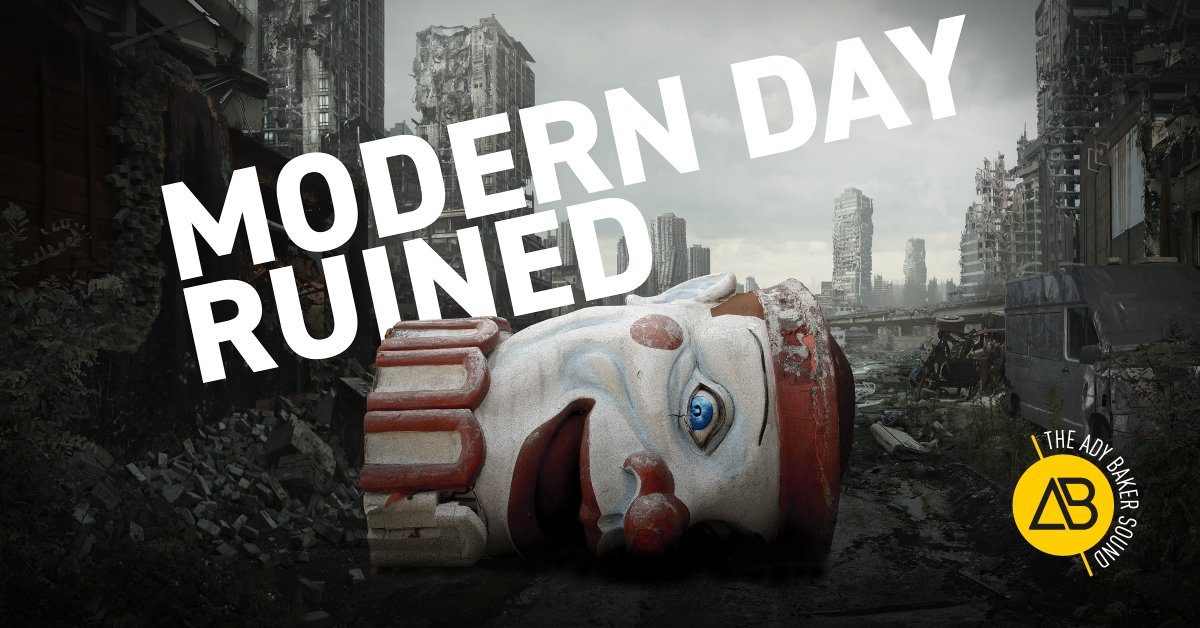 New EP out 24.04.20 across all platforms
#moderndayruined