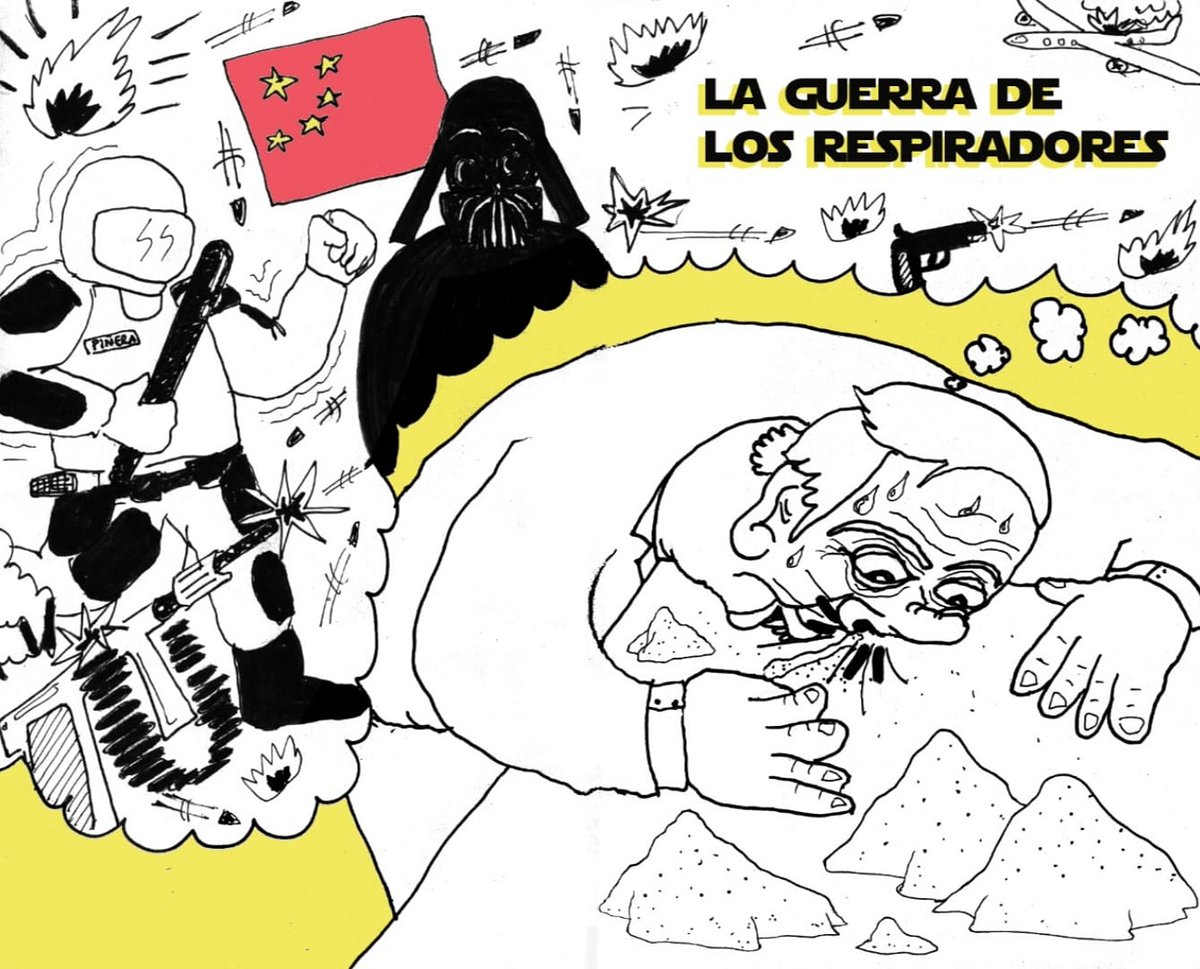 IgPime's tweet photo. El #Mañalich del día de hoy: "La guerra de los respiradores". Cuánta elocuencia tiene el señor ministro. Es realmente inspirador. 
.
#covid19 #coronavírus #respiradoresartificiales #china #xubu #respiradores #contagio https://t.co/rDi36ARxuA