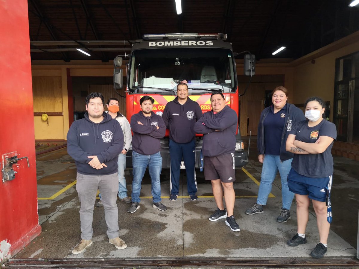 Termina la guardia de 14 días a cargo del ttee 1 Luis Cocio M. Ante contingencia COVID-19 todas las compañías del <a href="/cbvaldiviacl/">Bomberos de Valdivia</a> estan divididas en un mínimo de dos grupos, esto para prevenir dejar la compañía completa fuera de servicio #valdiviacl