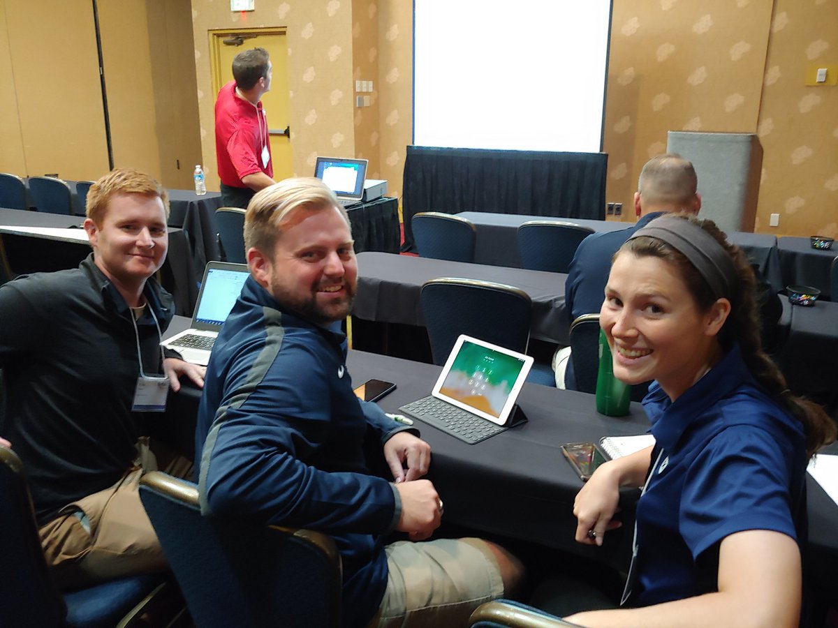 XU_CEAD's tweet photo. @XavierU @XU_CEAD a few of our amazing students at the North American Coach Development Summit 2019 https://t.co/Bv5NatgFsf