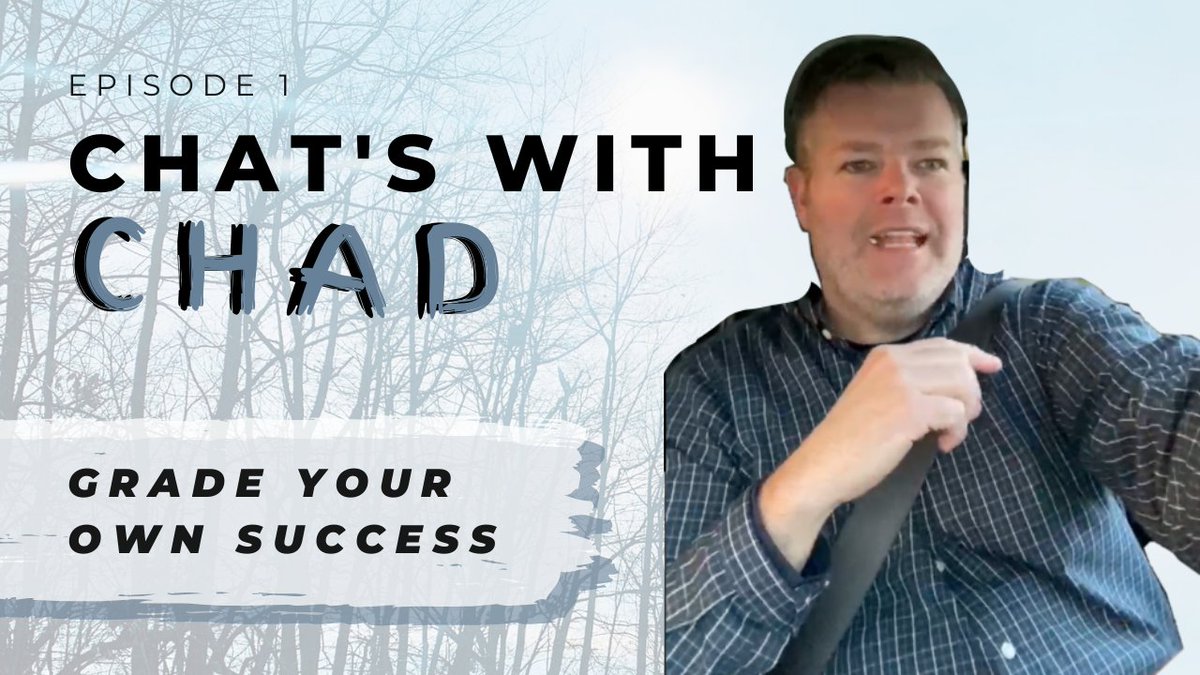 #ChatsWithChad kicks off tomorrow! As we've been social distancing we've had time to think things in new ways/new perspectives. Come with us as we explore these in our lives, our kids' lives and everywhere in between!