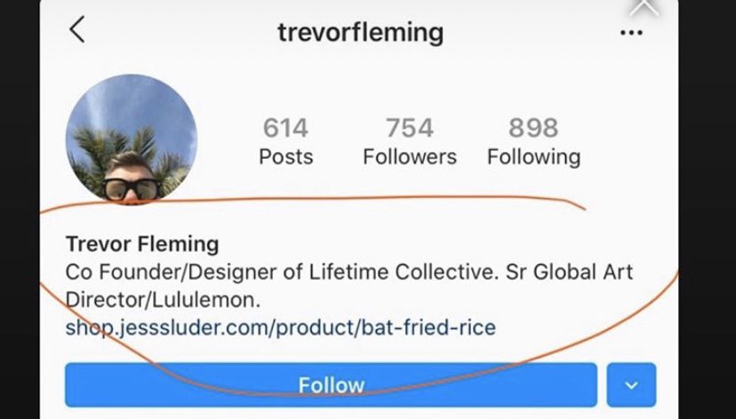 yskevinhuang's tweet image. More #COVID19 racism by linking bats (incorrect virus source; it’s undetermined) with the iconic Chinese American takeout container &amp;amp; fried rice. This is NOT #humornothate. Your laughs and “art” put people’s lives &amp;amp; safety at risk.

Also, senior @lululemon director promoting. Wtf