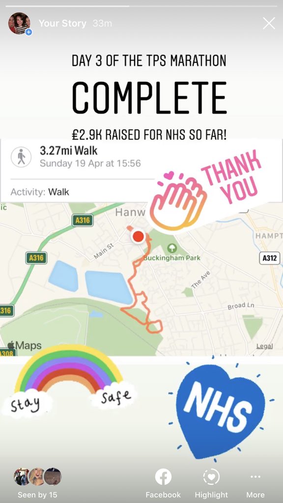 laura_croucher's tweet photo. Day 3 of #tpsmarathon done! Keep donating peeps! @TPSPeople #NHSheros https://t.co/lIoH0omF3V https://t.co/H8BVhrcv4i