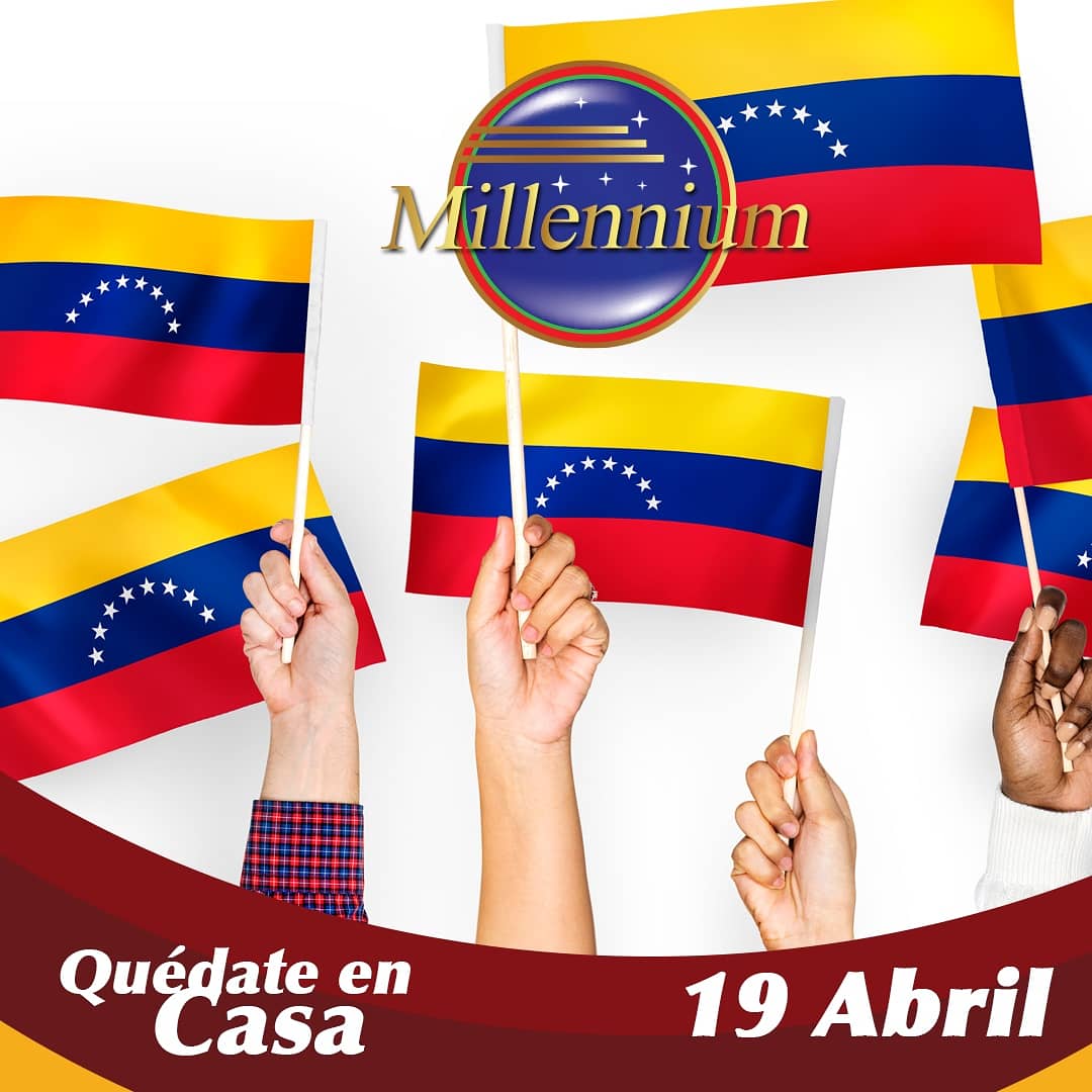 IMPROCA's tweet photo. #19deabril
#Venezuela

#EmbutidosMillennium 12 años brindando 𝙇𝙖 𝙘𝙖𝙡𝙞𝙙𝙖𝙙 𝙮 𝙚𝙡 𝙥𝙧𝙚𝙘𝙞𝙤 𝙦𝙪𝙚 𝙗𝙪𝙨𝙘𝙖𝙨
⠀⠀⠀⠀⠀⠀
#venezuela🇻🇪 #proclamaciondelaindependencia #embutido #lacalidadyelprecioquebuscas #MuchoSaboralMejorPrecio https://t.co/BeUap0KPMr