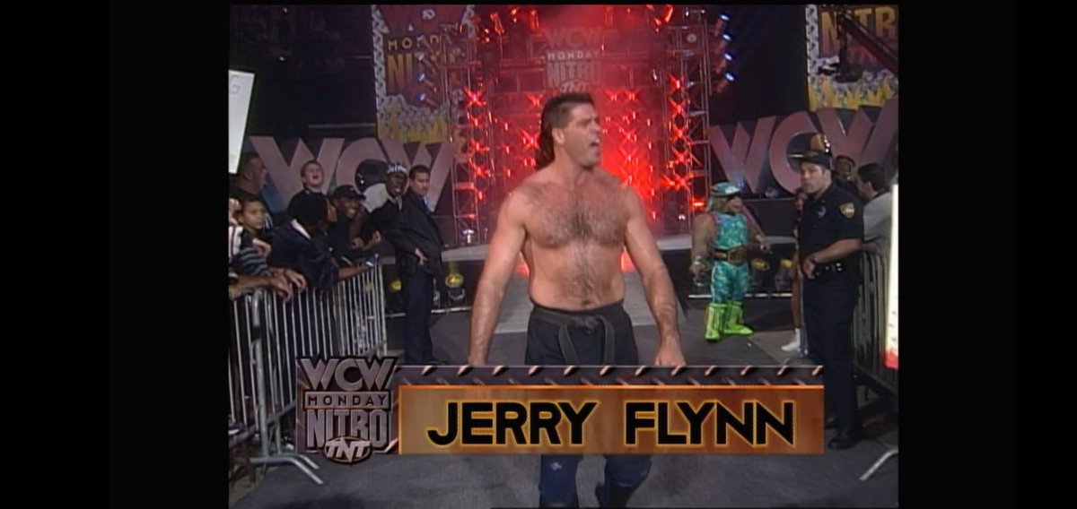 1/12/98. Nitro vs Jerry Flynn. Jesus, look at this dipshit.