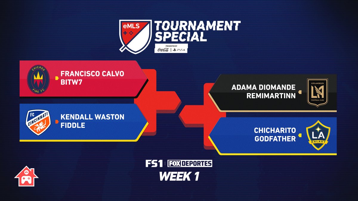 eMLS's tweet photo. Almost that time. 😊
Only one team will advance to the Semifinals on May 17
7 PM ET | @FS1 & @FOXDeportes
#StayAndPlay https://t.co/3WMmegnKvq