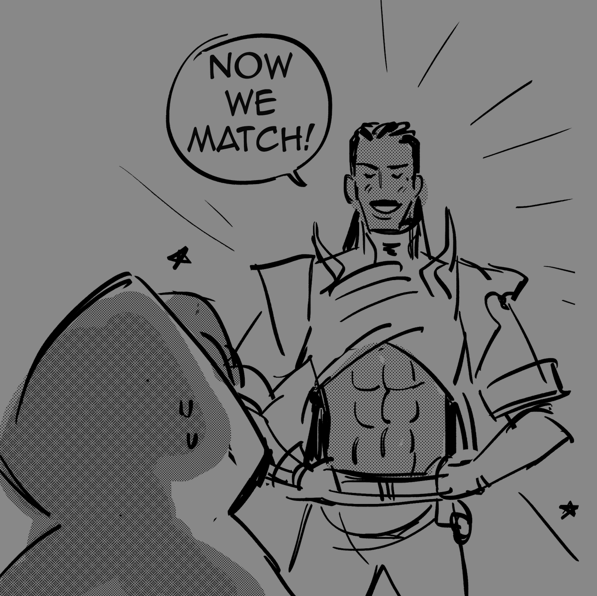 alternatively, just remove his shirt and its a crop top 