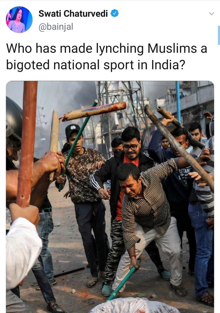 AgyeyaD's tweet photo. @anilvv @bainjal @OfficeofUT Woken up? Ghnta...
 Hypocrisy ki had h had...  Why not  use word like lynching and hindu? Coz hum toh liberandu kutte ha, jisne desh ki maa bhen kr rhki ha https://t.co/6CYf5p0bZW
