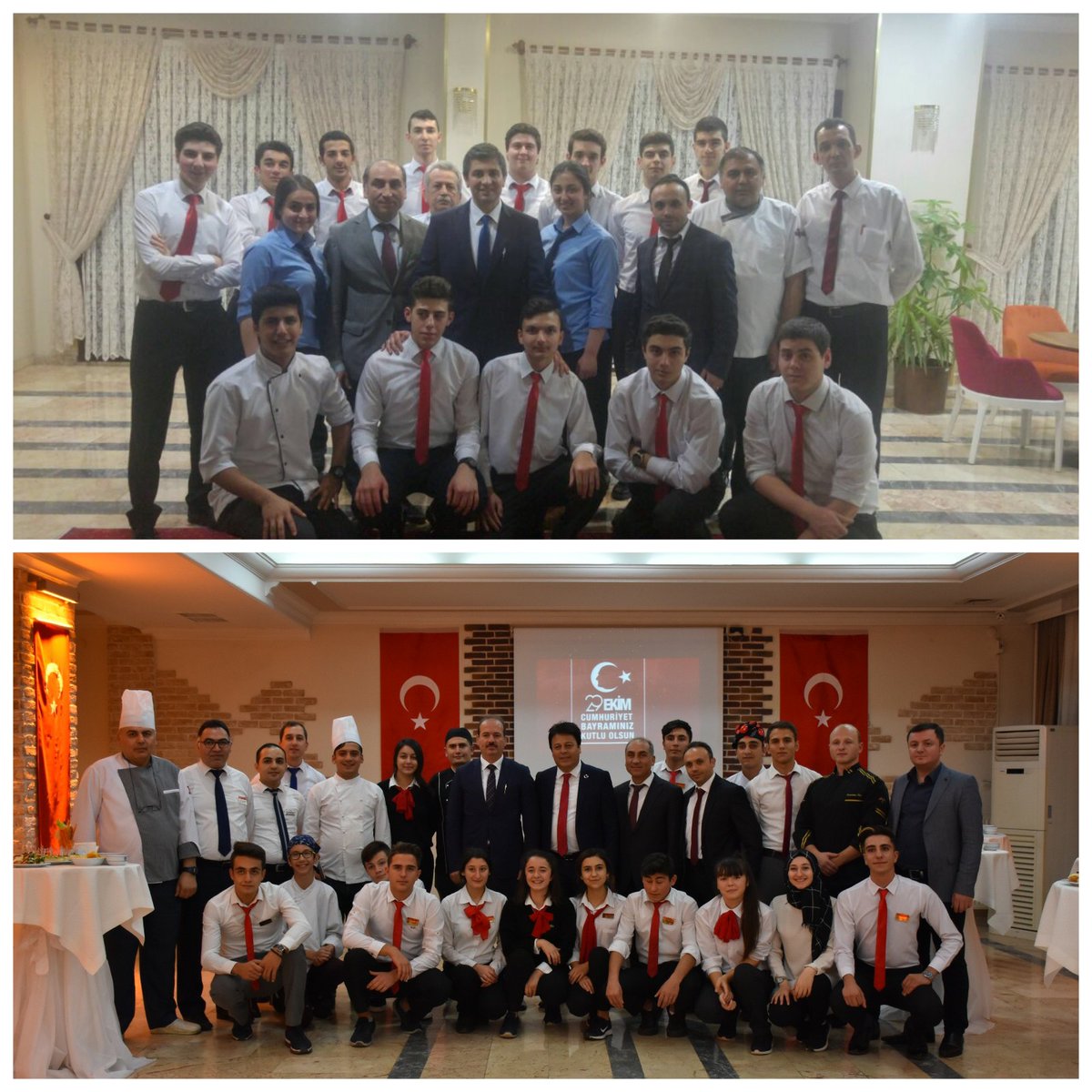 LisesiSaban's tweet photo. Yalova Otelcilik Meslek Lisesi olarak. Yalova da Mesleki Eğitime ve Meslek Dersi Öğretmenlerine değer veren önceki Müdürümüz Cengiz METE beye ve Yalova Milli Eğitim Müdürüm sizde iyiki varsınz. #karagundostumeslekieğitim @ziyaselcuk @cengizmete @ali_tosun77 @YalovaMEM @MesutDmrc https://t.co/tAXugUo9dQ