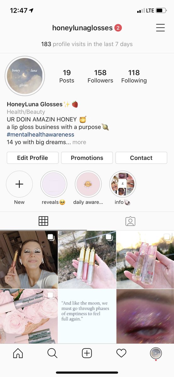 povsaura's tweet photo. hi! my business is not doing great and im barely getting any sales:/ if u have paypal dm me on my Instagram and I will send u whatever lip glosses u pick that are shown on my insta 💖pls help me out twitter n rt! my brand is based on mental health awareness #smallbusinessowners https://t.co/X8W7lVCg7f
